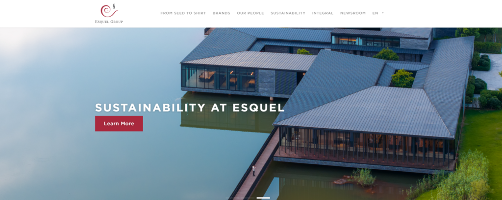 Esquel Group's homepage
