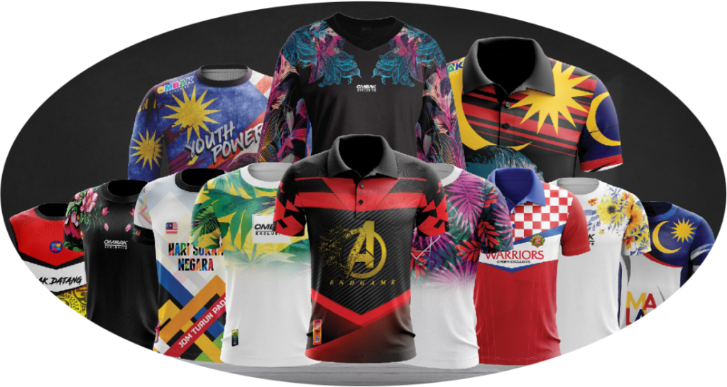 Dyed sublimation T-shirt