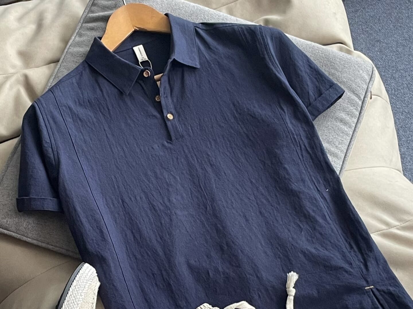 hemp% polo t shirt