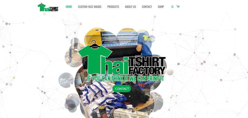 Thai T-shirt Factory home