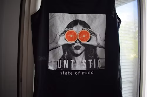 Retro print retro printed T-shirt