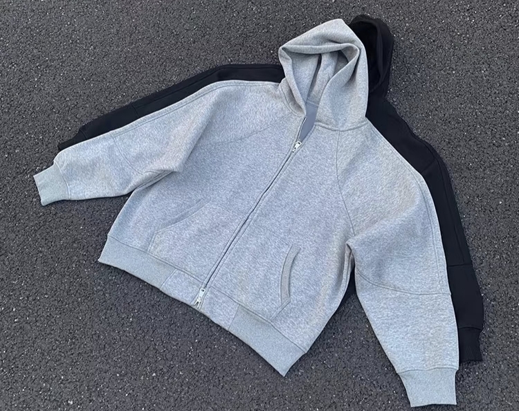 zipper hoodie