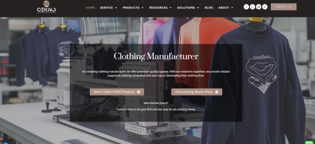Ceknoclotting homepage