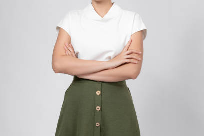 Chinese style improved top